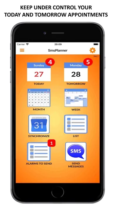 Tangkapan skrin Sms Planner - Send SMS