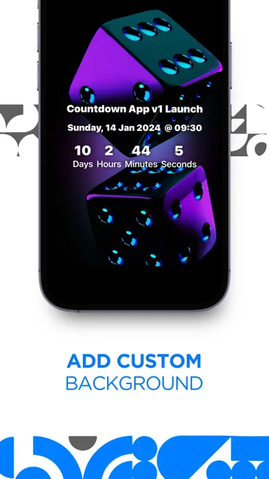 Tangkapan skrin Countdown Events Calendar