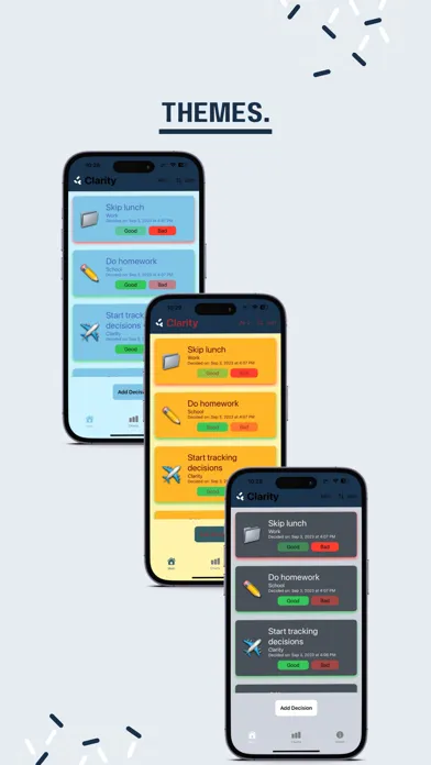 Clarity - Decision Manager スクリーンショット