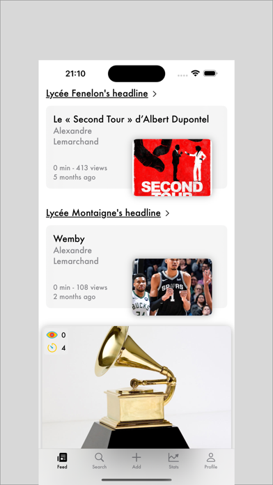 Newsphere: Share, Learn Screenshots