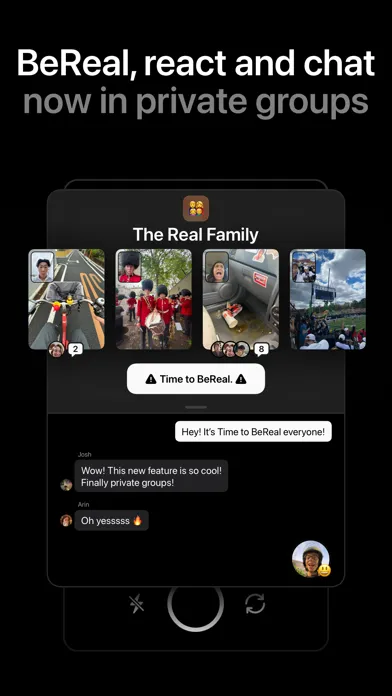 Ảnh chụp màn hình của BeReal: Photos & Friends Daily