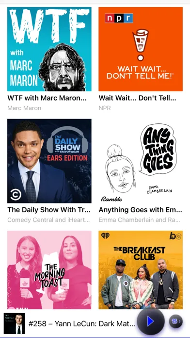 Screenshot di The Podcat Player