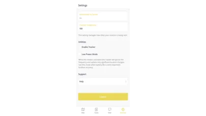 Tangkapan layar Alhares Mobile GPS
