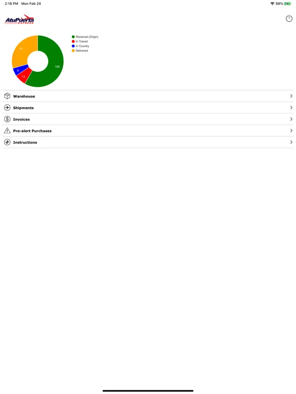 A Tu Puerta iPad  Screenshots