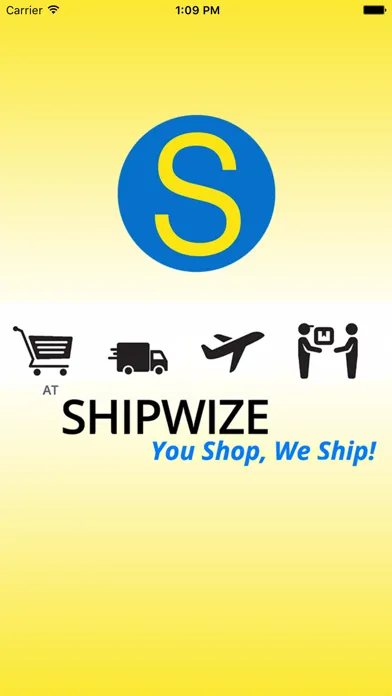 Tangkapan skrin Shipwize Services