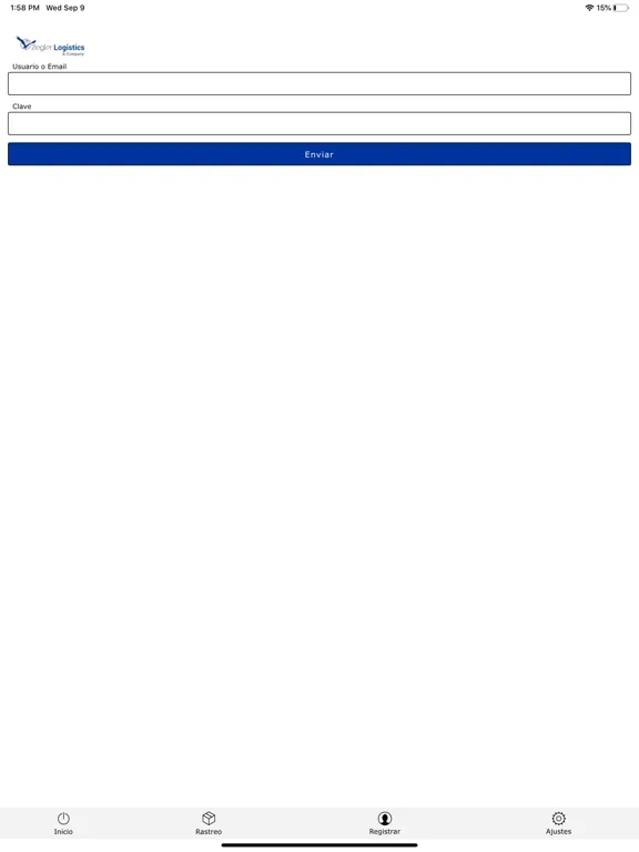 Zrzuty ekranu Ziegler Logistics iPad 