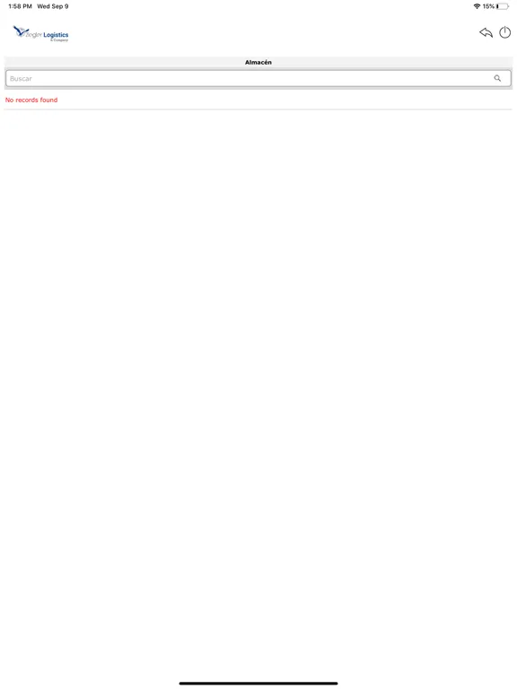 Zrzuty ekranu Ziegler Logistics iPad 