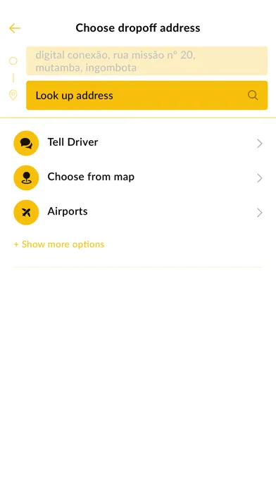 Allo Taxi Angola 스크린샷