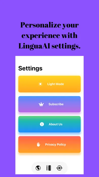 Capturas de pantalla de LinguaAI - Translate
