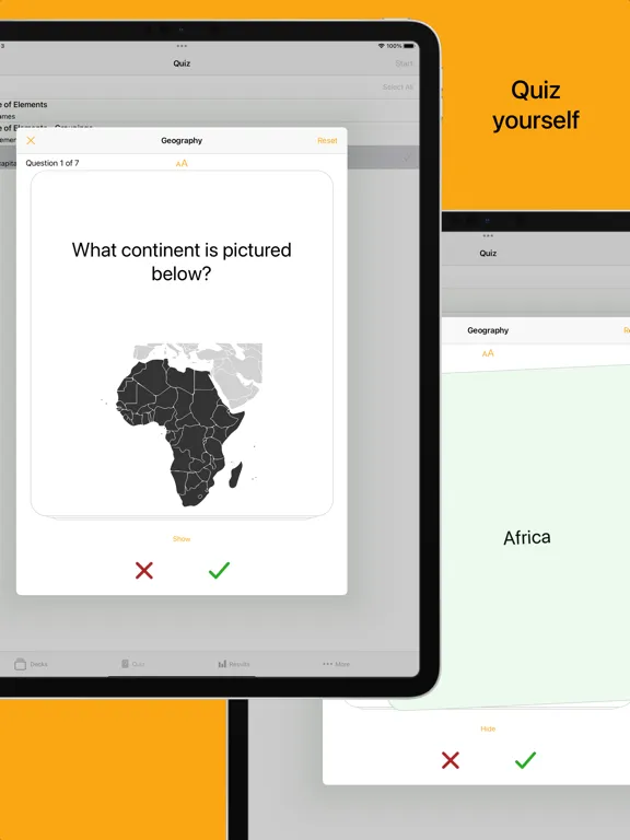 Ảnh chụp màn hình của Flashcards - Build Your Own iPad 