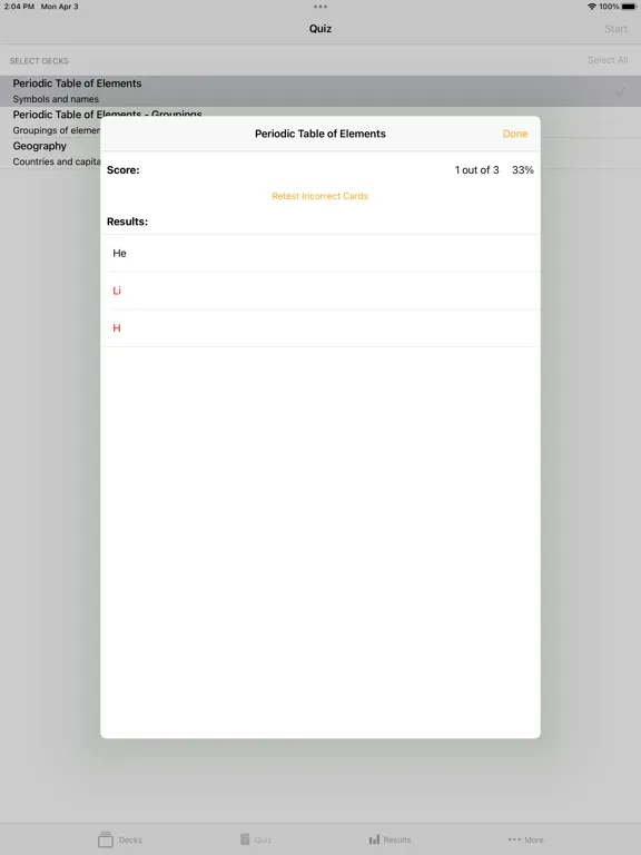 Ảnh chụp màn hình của Flashcards - Build Your Own iPad 
