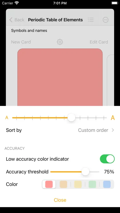 Ảnh chụp màn hình của Flashcards - Build Your Own