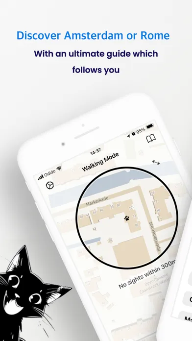 Скриншоты PurrWalk Audio Guide