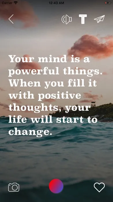 Motivation Daily Quote Widget Screenshots