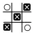 Tic Tac Toe 3-in-a-row widget