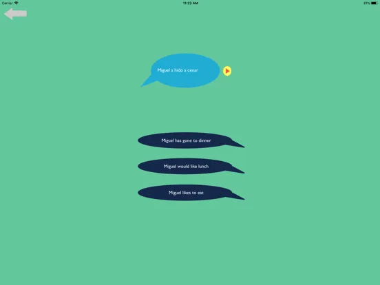 Amo Spanish - Learn language iPad  Screenshots