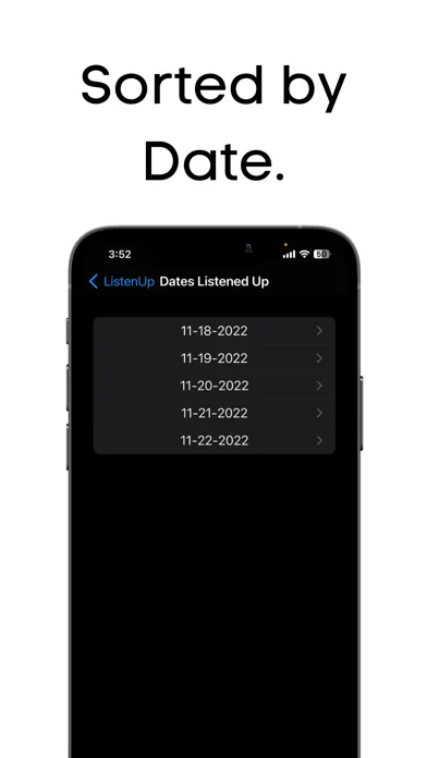 ภาพหน้าจอของ ListenUp - Music Identifier