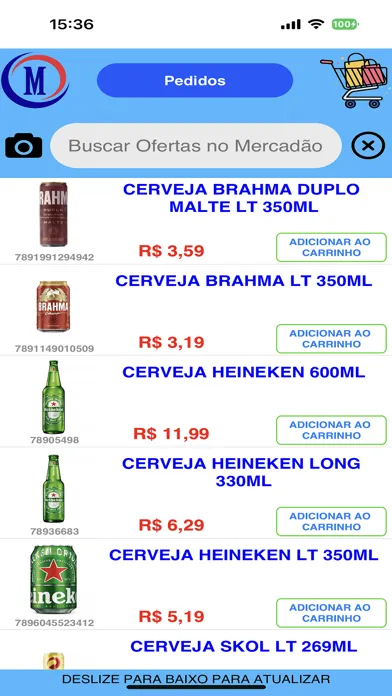Mercadão স্ক্রিনশট
