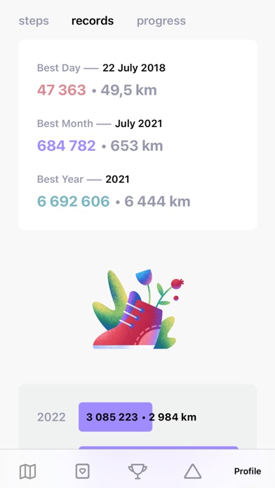 Walker. Pedometer the game应用截图