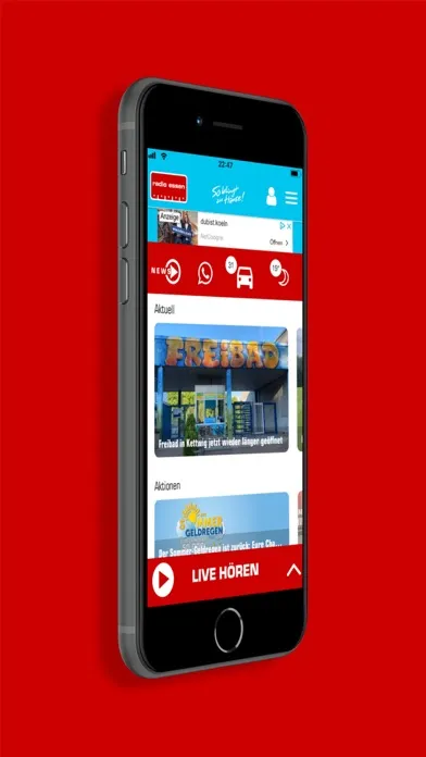 Tangkapan layar Radio Essen
