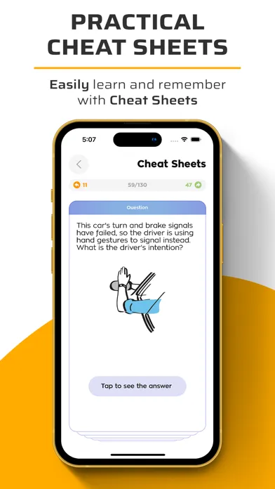 Ảnh chụp màn hình của DMV Practice Test 2023