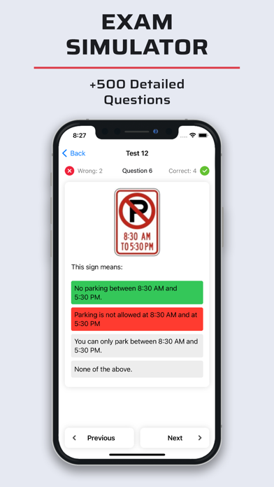 Louisiana OMV Practice Test应用截图