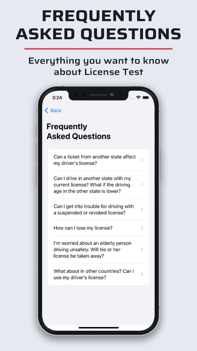 Louisiana OMV Practice Test应用截图