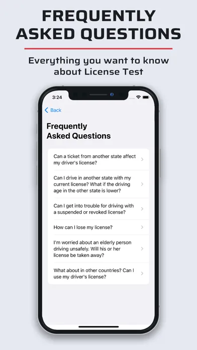 Screenshot di Louisiana OMV Practice Test