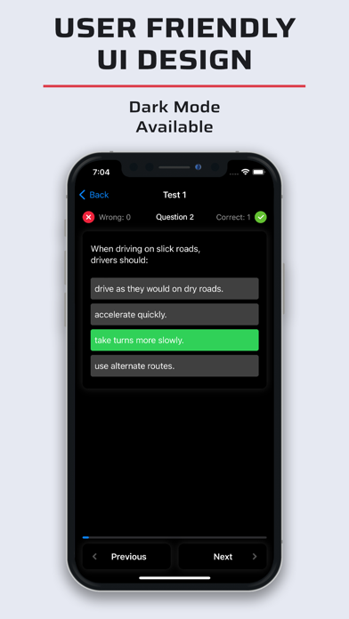 Louisiana OMV Practice Test应用截图