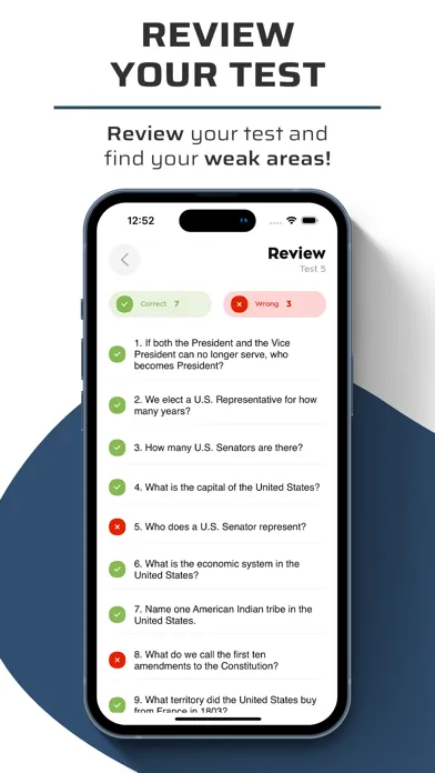 US Citizenship Test #2024 Screenshots