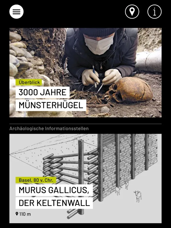 Capturas de pantalla de Archaeological tour iPad 