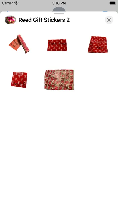 Reed Gift Stickers 2 स्क्रीनशॉट