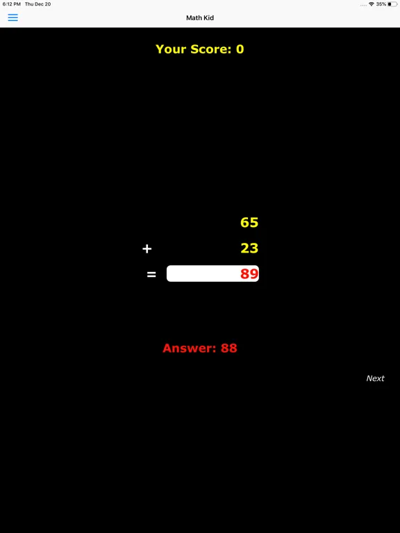 U MathMind iPad 應用截圖