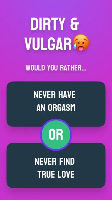 Would You Rather Card Game স্ক্রিনশট