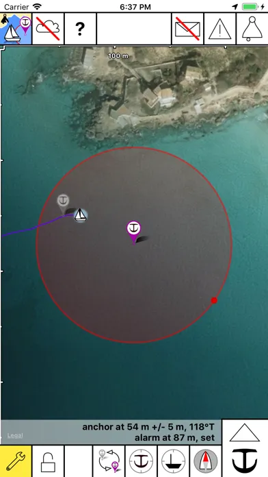 Anchor! drag alarm Ekran Görüntüleri