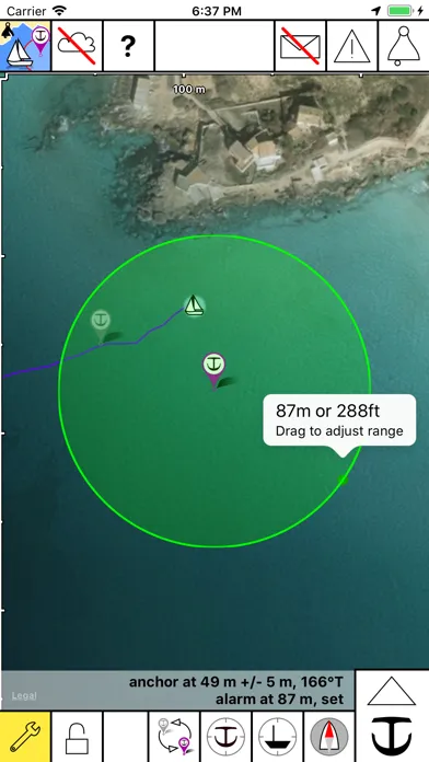Anchor! drag alarm Ekran Görüntüleri