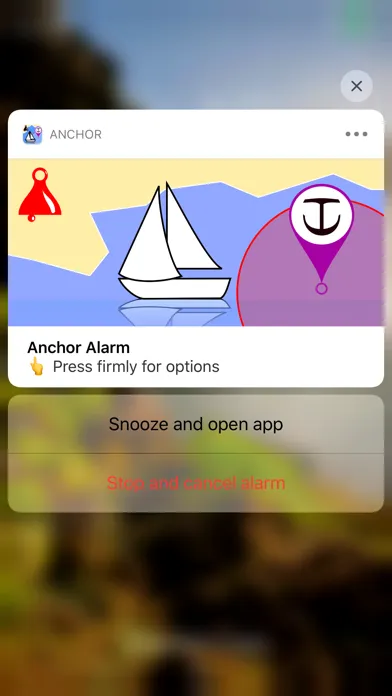 Anchor! drag alarm Ekran Görüntüleri