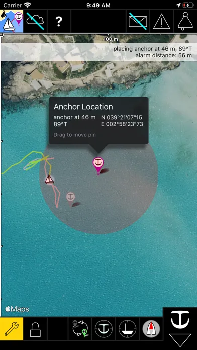 Anchor! drag alarm Ekran Görüntüleri