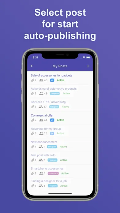 SP: Post maker | Autopost স্ক্রিনশট