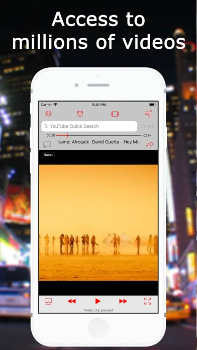 Скриншоты Music TV - Video Play & Stream