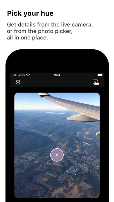 Tangkapan layar Aurora: Color Picker