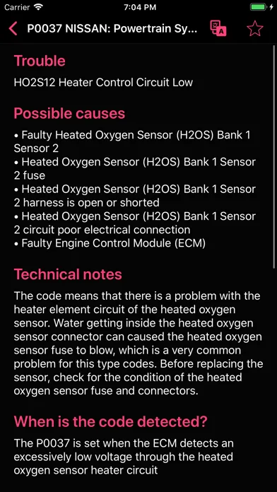 OBD for Nissan应用截图