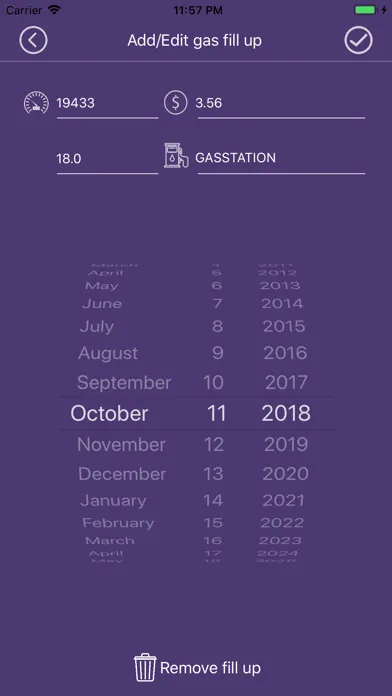 AutoTrack سکرین شاٹس