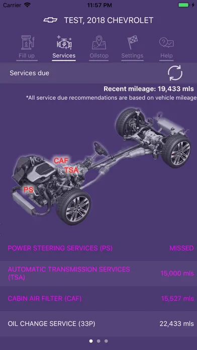AutoTrack سکرین شاٹس