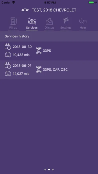 AutoTrack سکرین شاٹس