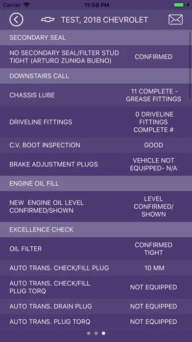 AutoTrack سکرین شاٹس