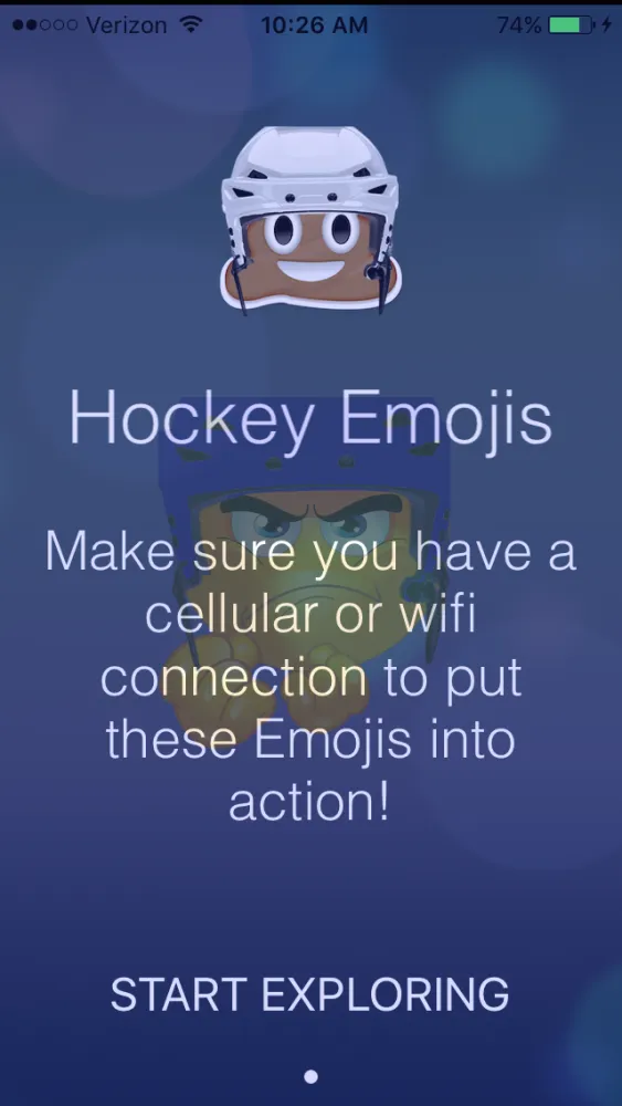 Free Hockey Emojis应用截图