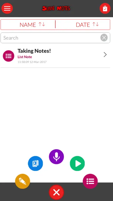 Screenshot di Slime Notes