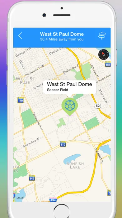 تصاویر Soccer Field Finder