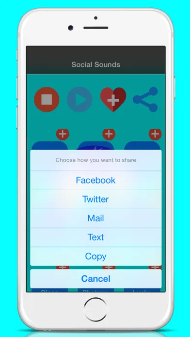 Social Sounds - the soundboard that lets you share funny sound drops سکرین شاٹس